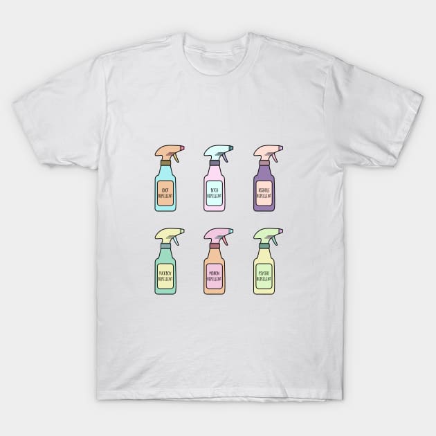 Repellents T-Shirt by mynameisliana